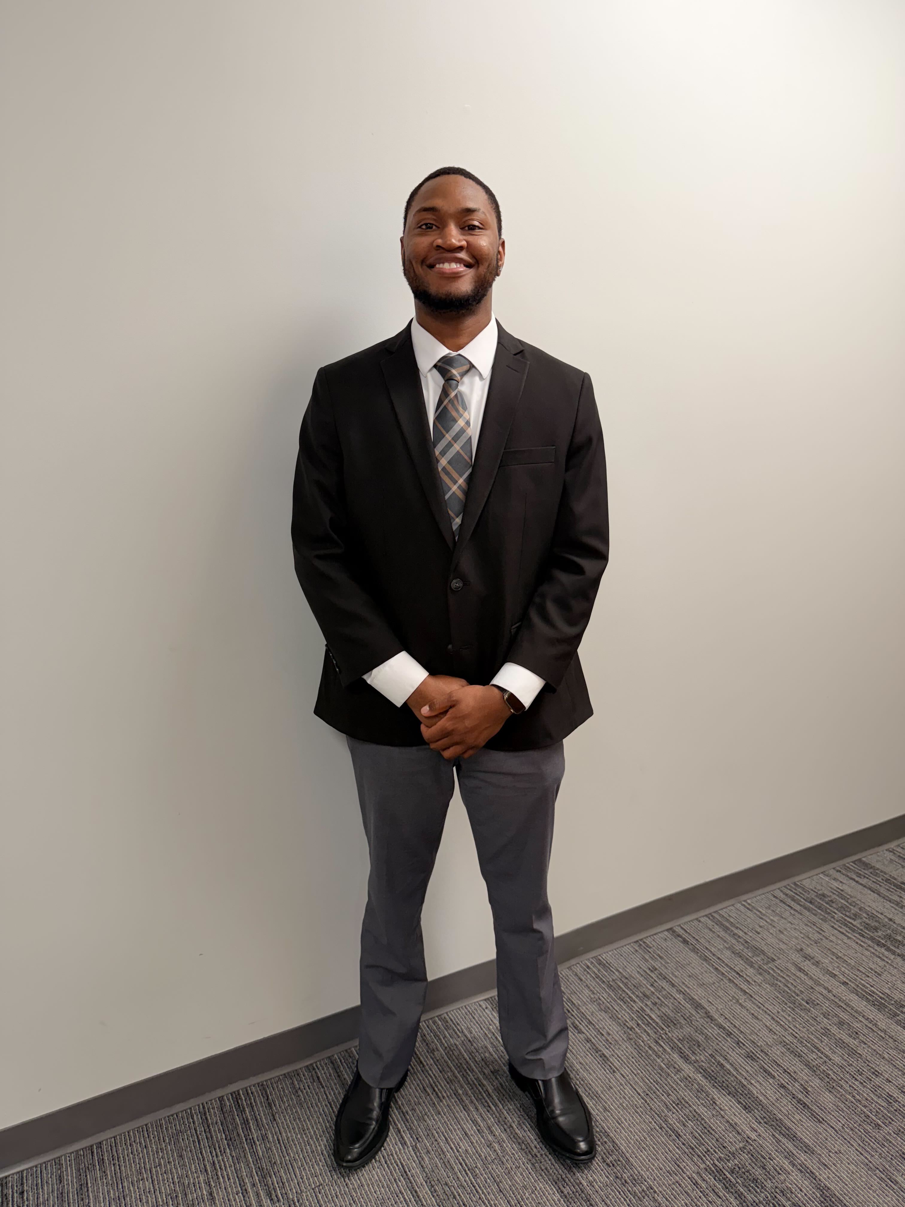 Team member in professional setting