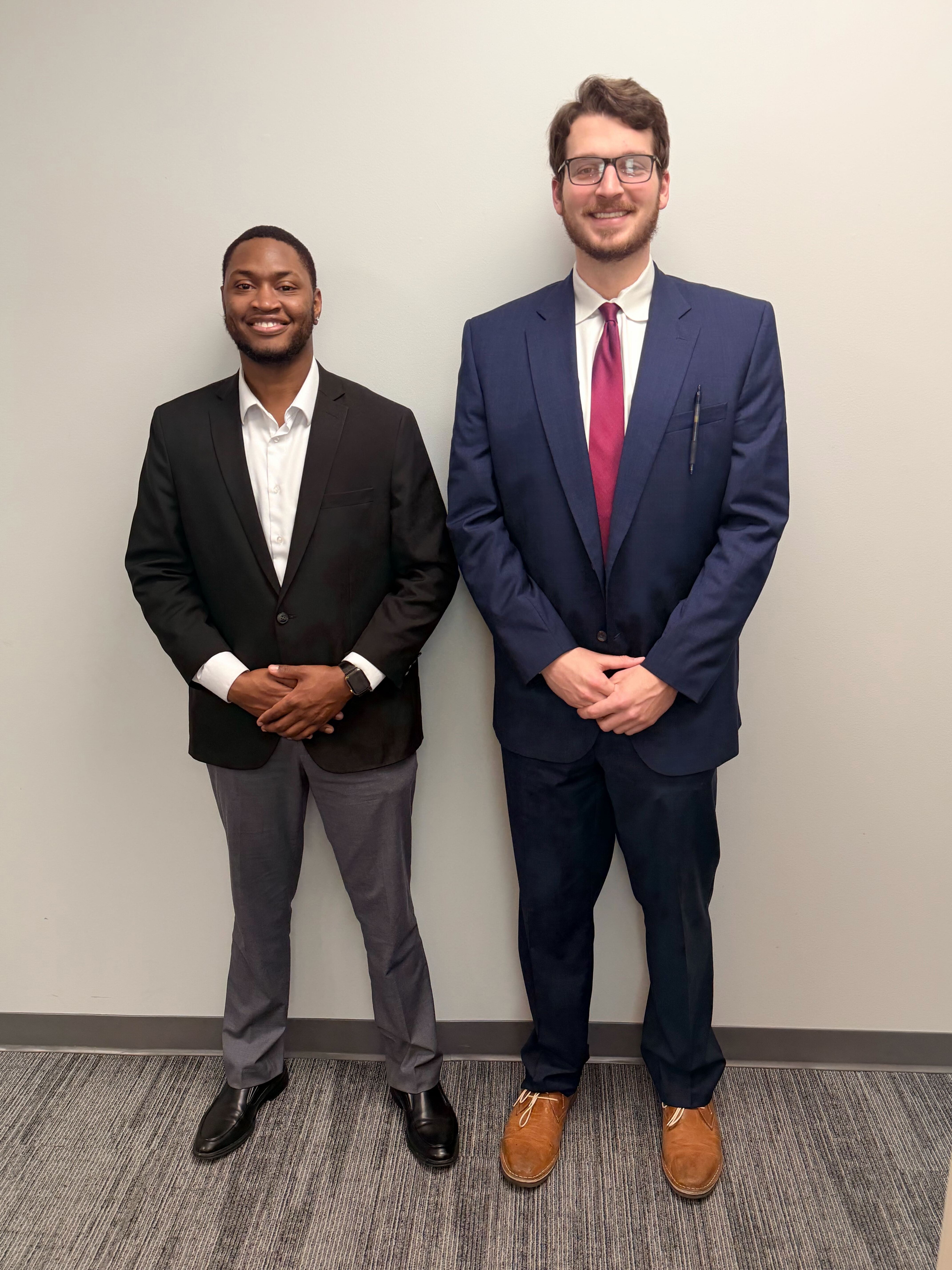 Team members in office